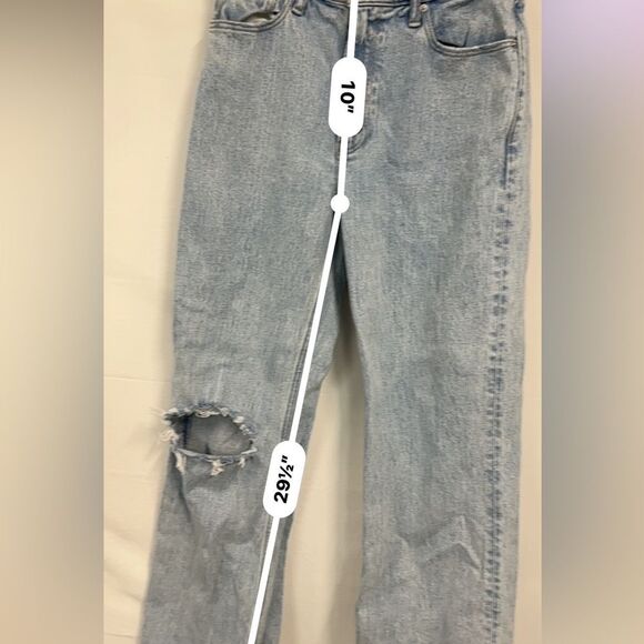 Abercrombie & Fitch Curve Love ’90s Relaxed High Rise Jeans Women’s 26 / 2L - Picture 10 of 10